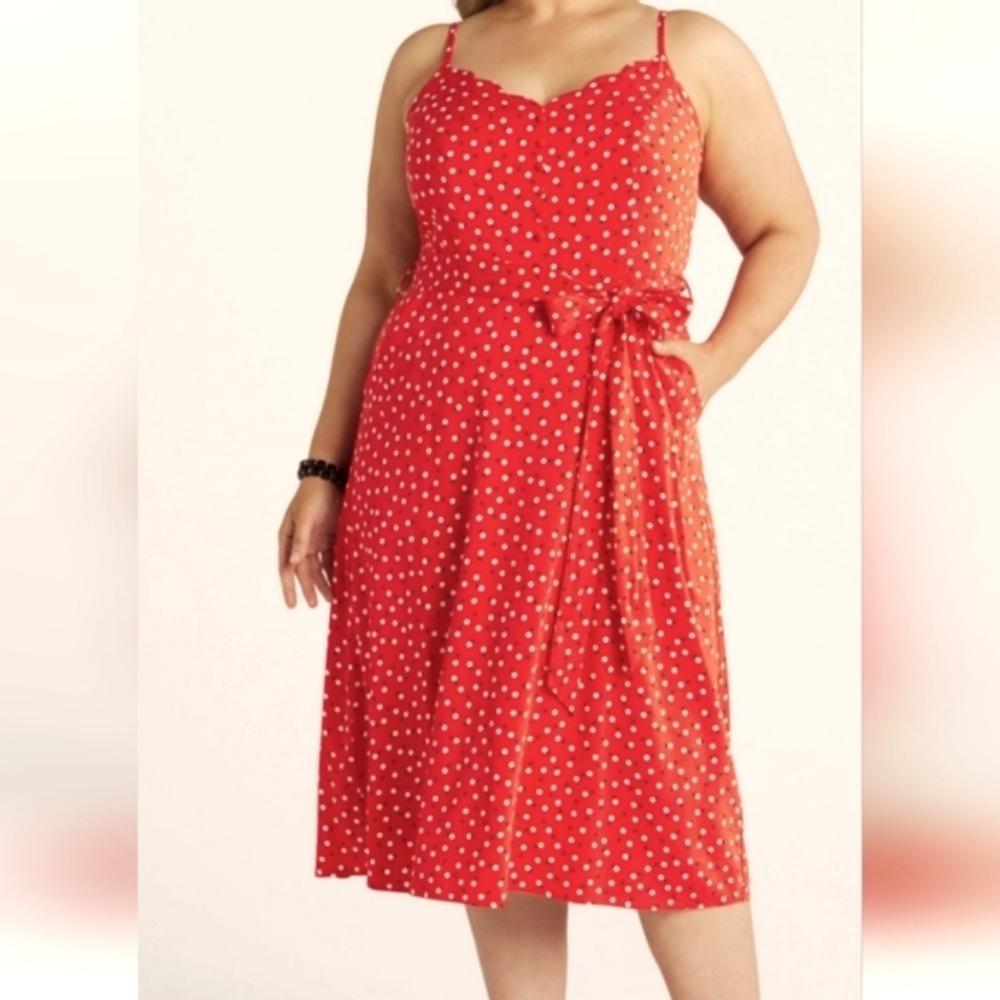 41 Hawthorn Beatriz midi vintage style dress